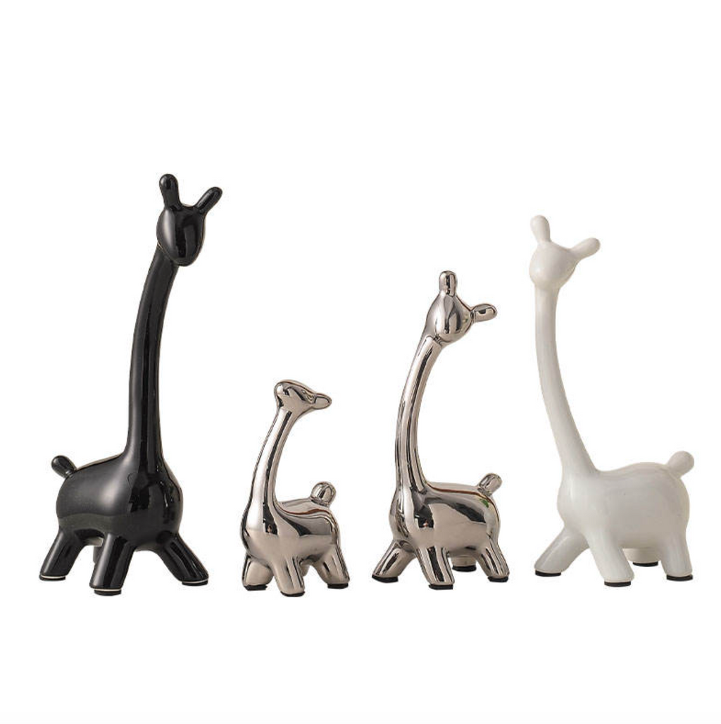 Modern Ceramic Deer Statue