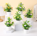 Artificial Morning Glory Potted Plant