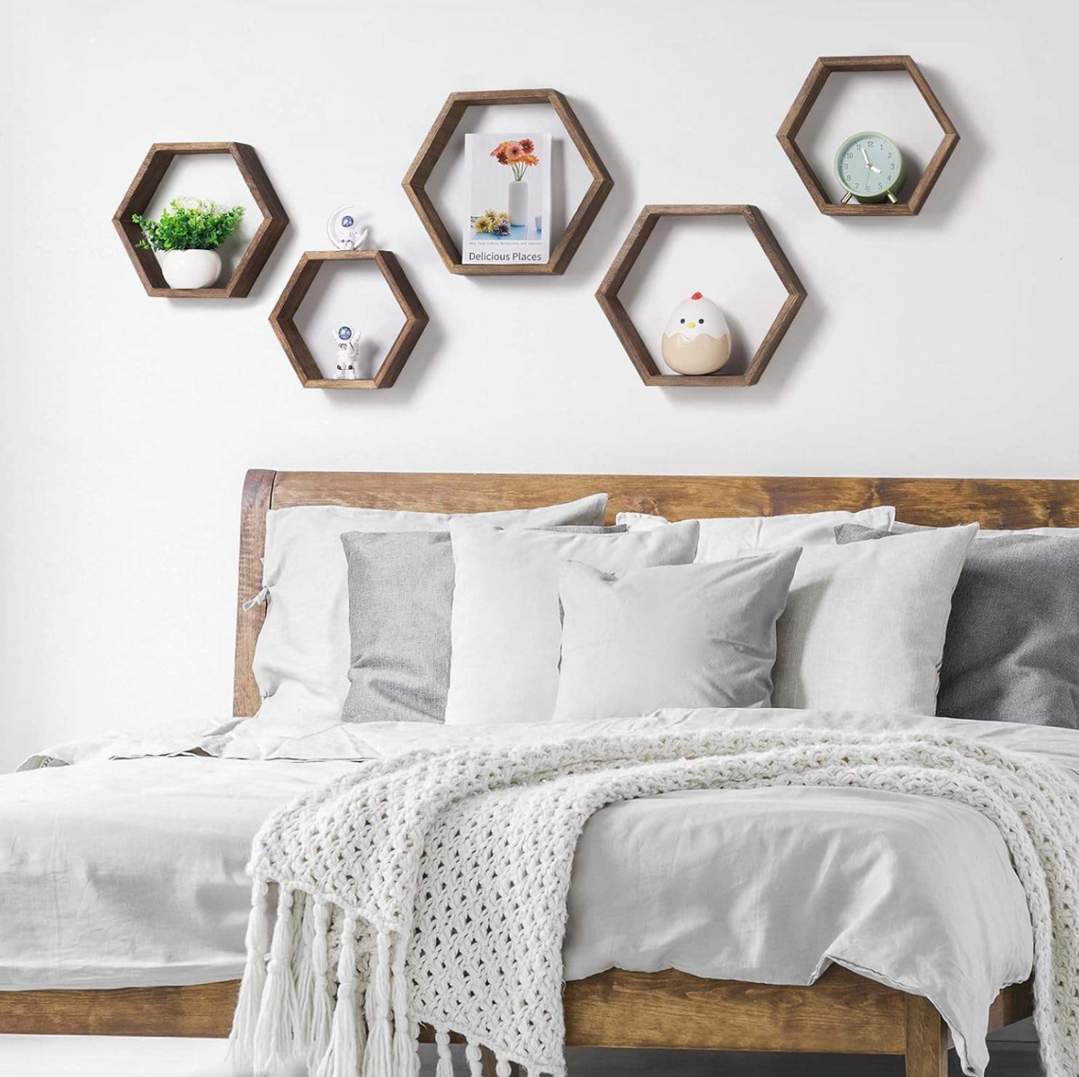 Stylish Wall Frame Bed & Bedroom Storage Collection